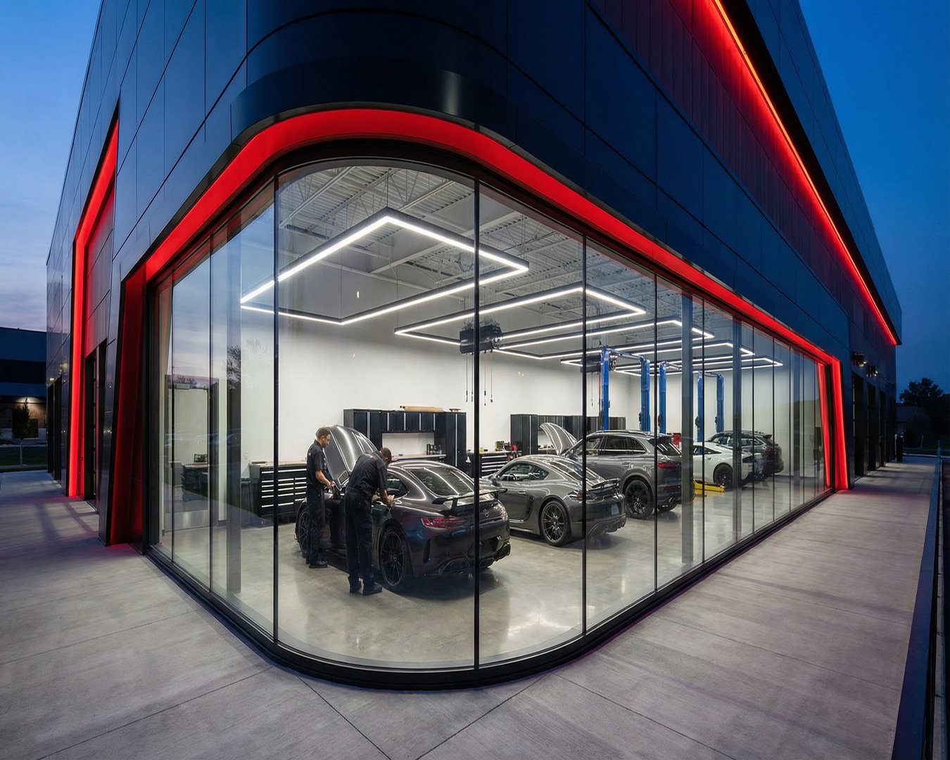 玩物社区汽车改装门店